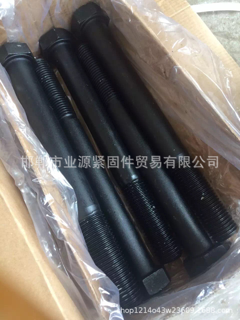 现货供应 紧固件  10.9级外六角螺栓 GB5783高强度碳钢螺丝螺栓