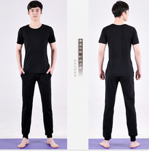 男士舞蹈上衣舞蹈练功服形体训练服学生考级跳舞衣服现代舞中国舞