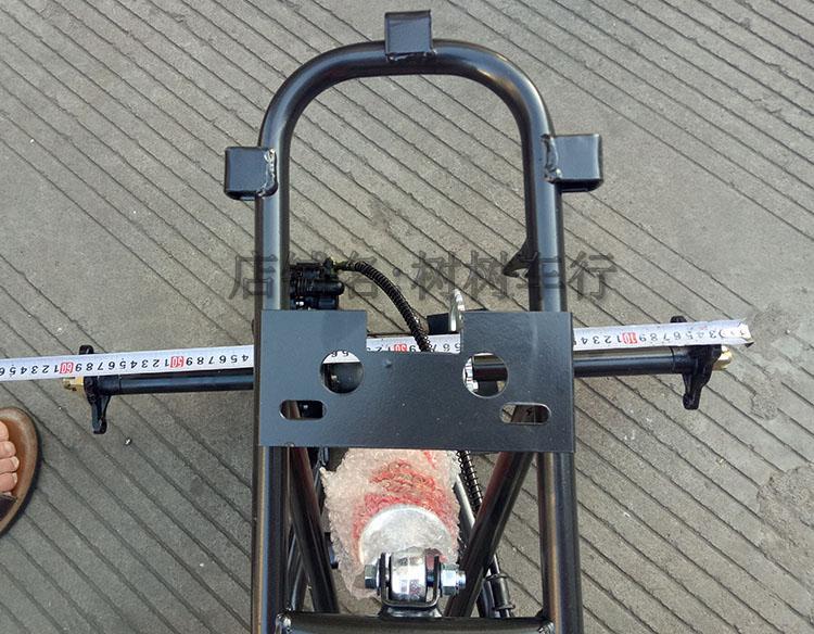Four-wheel bull homemade ATV modified motorcycle frame assembly gasoline frame front steering rear axle kit