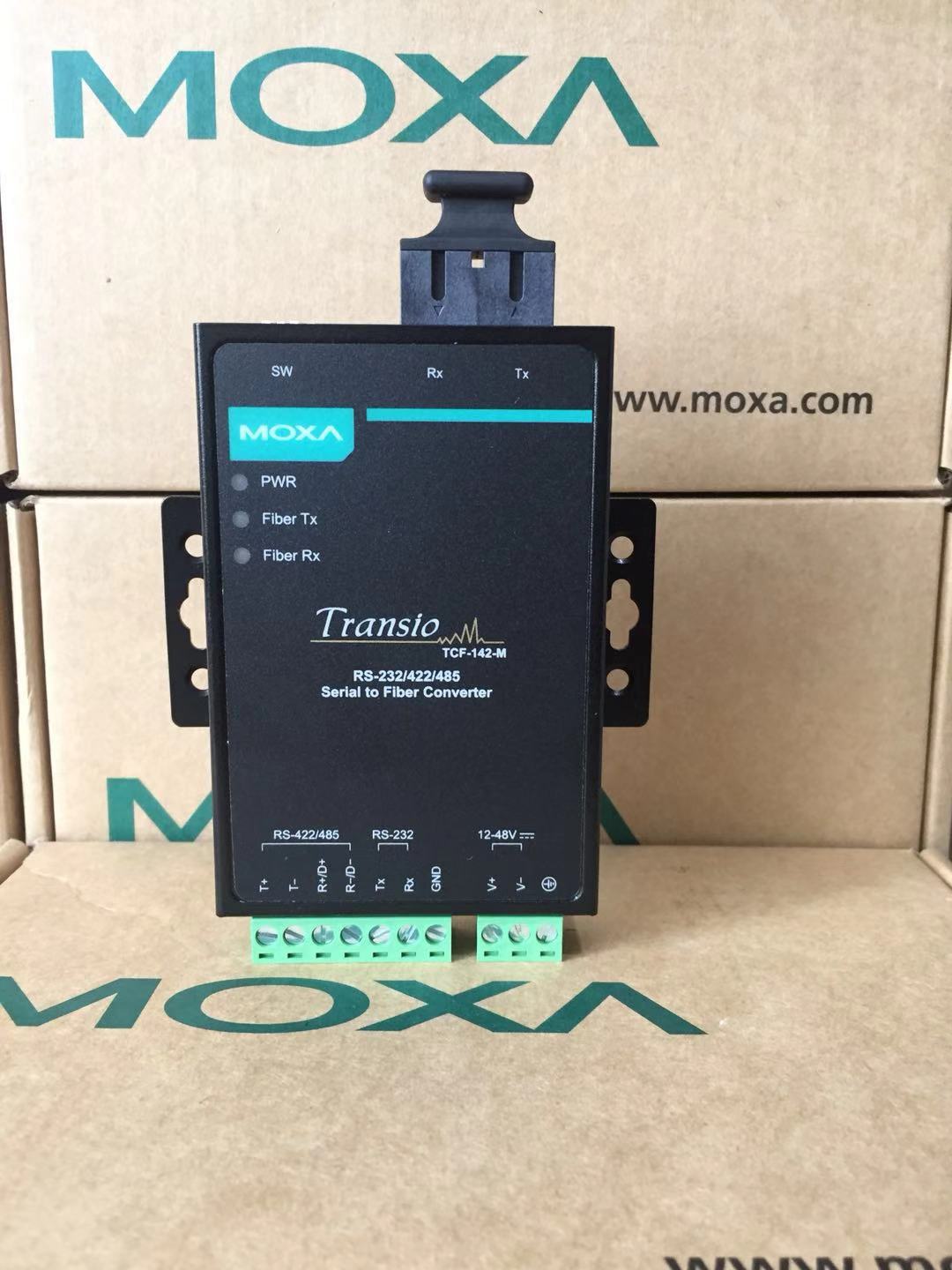 MOXA台湾TCF-142-M-SC RS-232/422/485转多模光纤转换器SC连接头|ru
