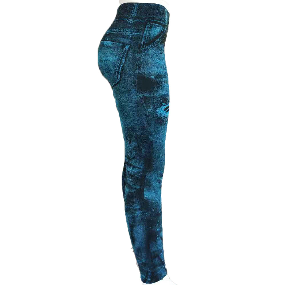 Femmes Du Quotidien Mode Impression Longueur De La Cheville Impression Leggings display picture 10