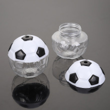产地货源32口足球型PET塑料瓶 创意足球大力糖果包装瓶可定制规格
