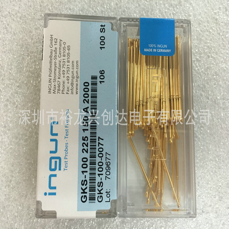 原装INGUN 探针GKS100 225 150 A2000 七爪测试针 弹簧顶针