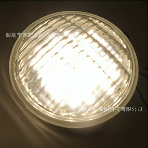 Cross-border E-commerce LED Waterproof PAR36 9W 18x5630 Warm White 12V AC/DC G53 Interface