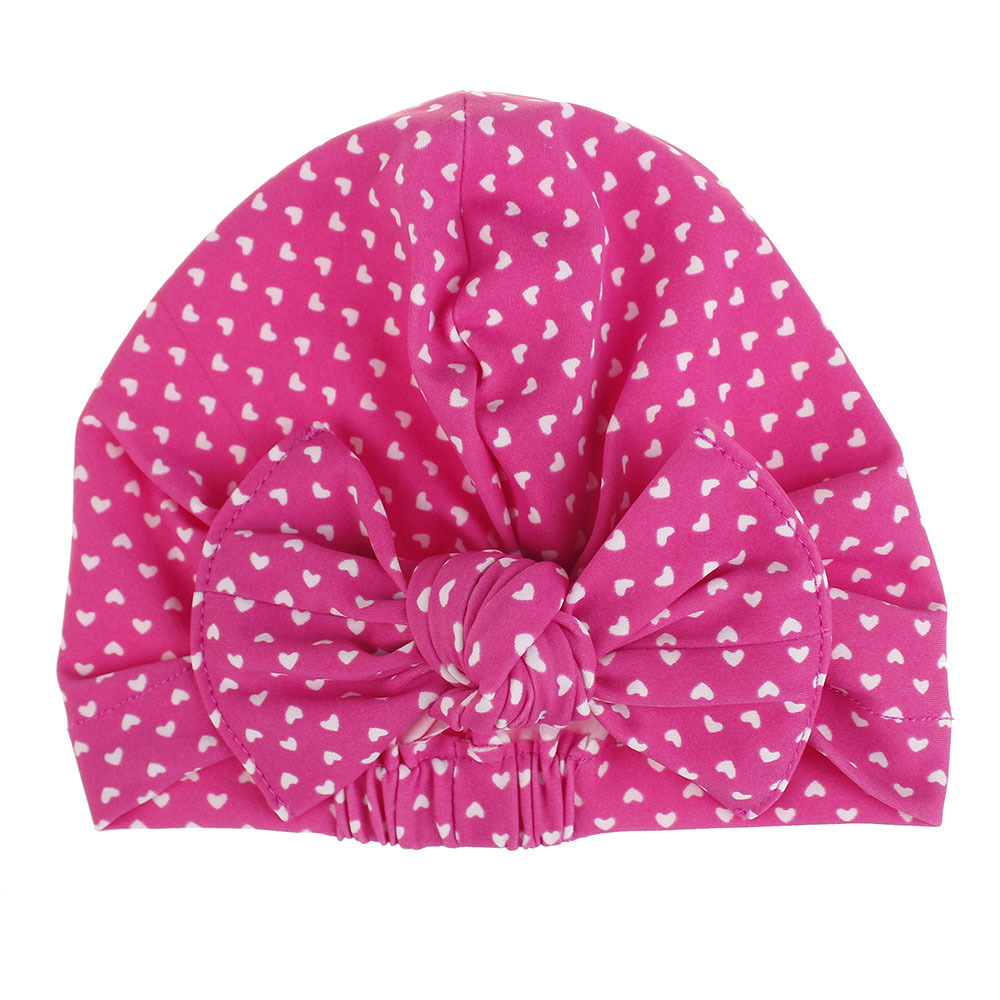 Children&#39;s Swimming Cap Bowknot Hat Good Elasticity Solid Color Printing Baby Swimming Cap display picture 27