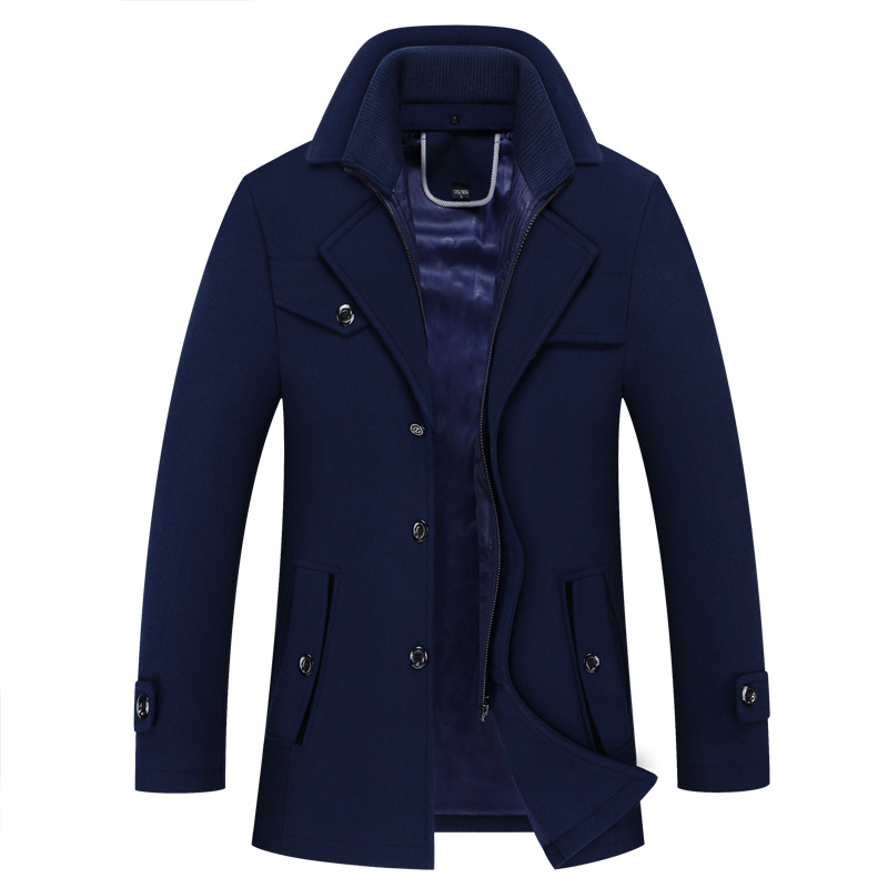 Manteau homme en Laine - Ref 3419621 Image 5