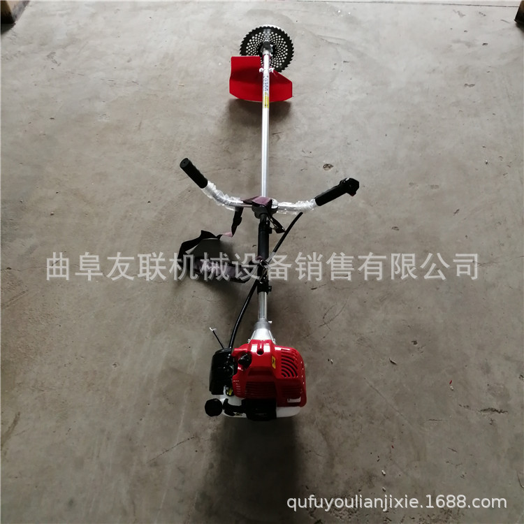 小型家用水稻小麦收割机 侧挂式小型割草机 快速小麦收割机03