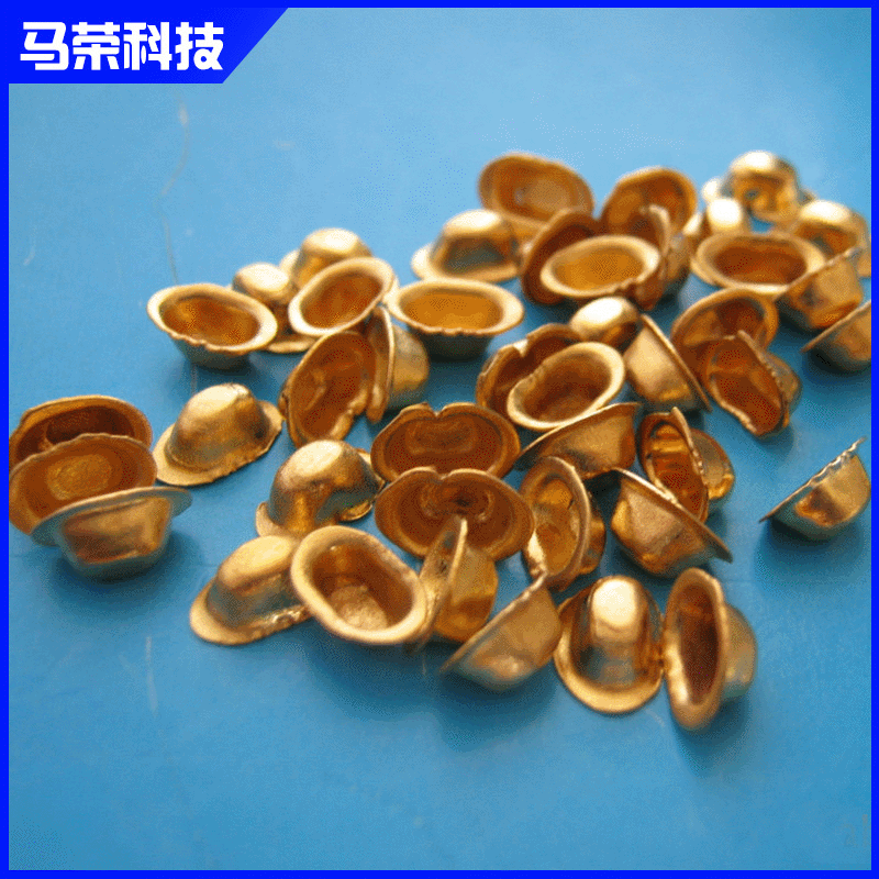 厂家提供不锈钢电镀金 24K电镀金加工定制