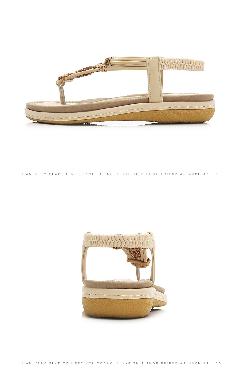 Cross-border supply 2025 new style sandal for women, thick-soled cake, large-sized women's sandal, fashionable Roman style, 36-43 undefined