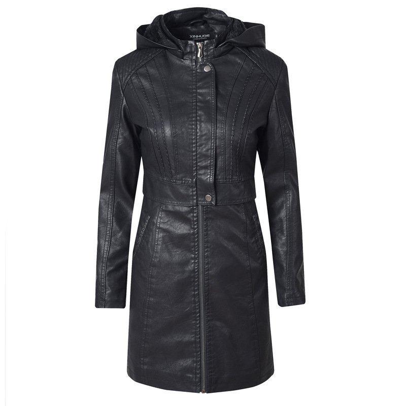 Veste cuir femme - Ref 3447577 Image 12