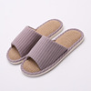 Slippers suitable for men and women indoor for beloved, non-slip cloth, 2022, cotton and linen