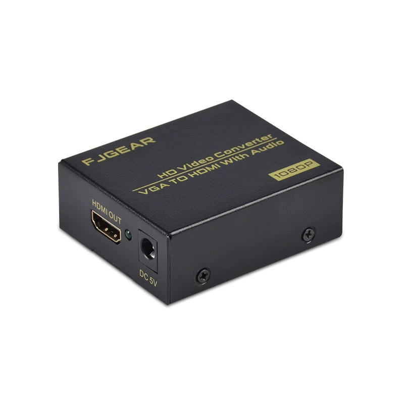 мини тип/высокое разрешение видео сигнал преобразователь VGA в HDMI преобразователь