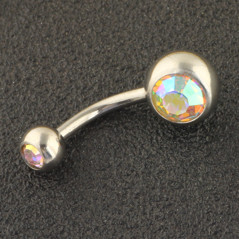 Amazon Hot Sale 4-8 Piece Stainless Steel Clay Belly Button Rings Set - Body Piercing Jewelry detail image 25