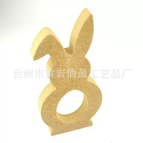18mm MDF wooden independent rabbit/rabbit, Easter, Kinder egg bracket