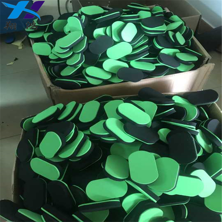 翔鸿供应EVA贴合乳胶海绵清洁擦耐用不掉渣椭圆形球桌清洁板擦