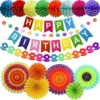 Colorful birthday set