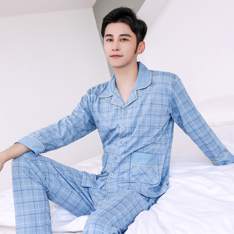 Pijamas de mujer primavera y otoño 100% algodón de manga larga Otoño e Invierno 2020 nueva moda al aire libre ropa de hogar traje