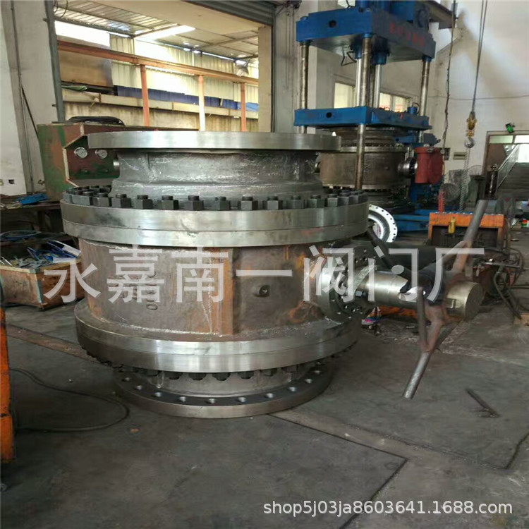 Q47H 硬密法兰球阀 Q47H-16C 碳钢金属固定球阀 DN200