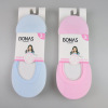 Pokuna Summer Summer Light Invisible Women's Ship So Mock BK1801 Fashion Anti -Schiping Silicon Socks single dual -priced