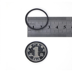 Factory direct supply black rubber band diameter 25*1.4 rubber ring consumption resistant rubber ring stretch resistant wholesale