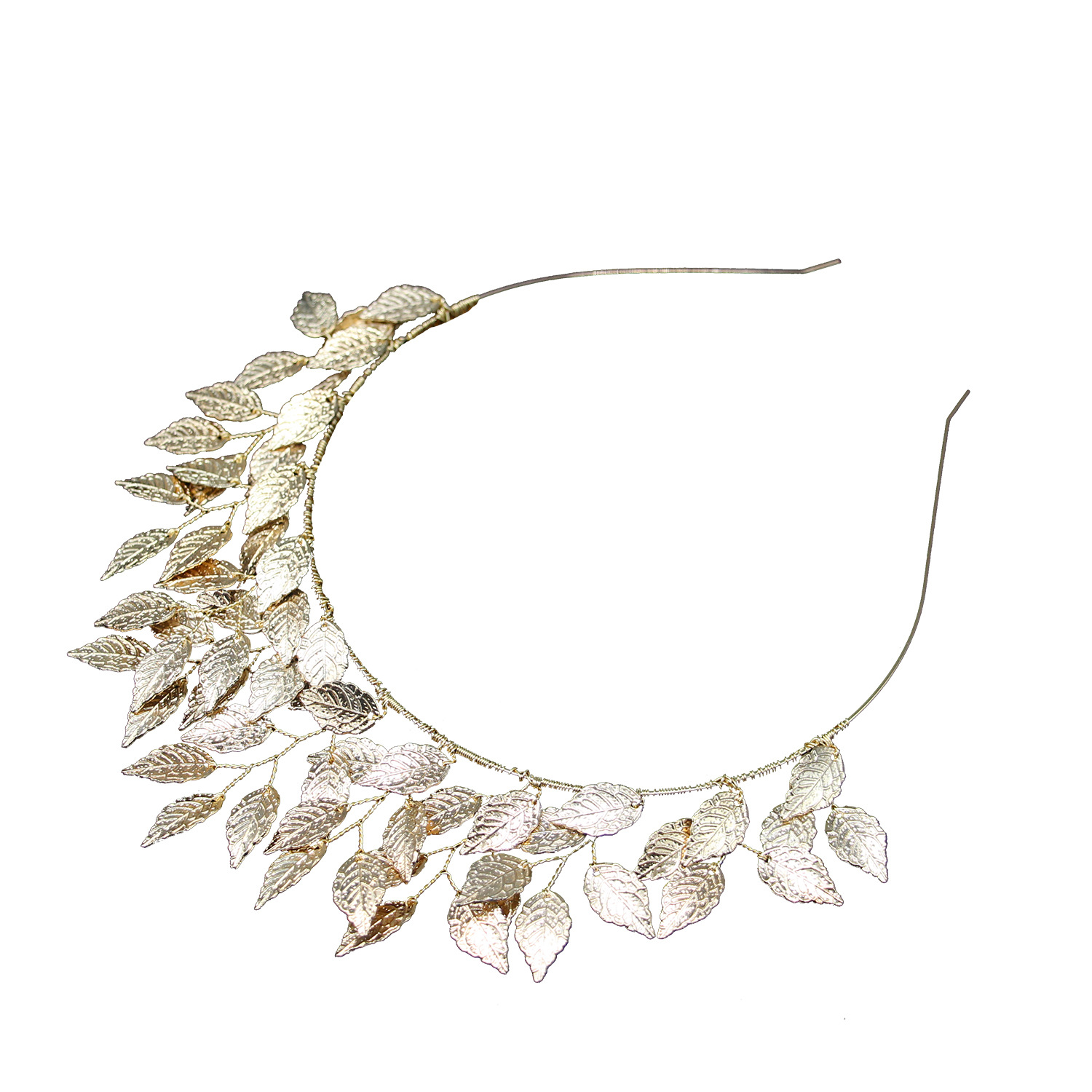 Fashion Leaf Alloy Hair Band 1 Piece display picture 1