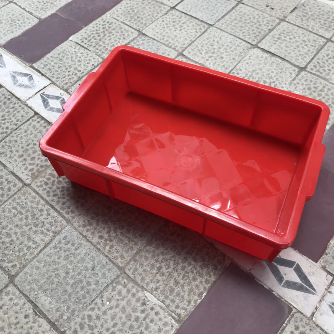 东莞厂家直销350*265*125电子零件箱 全新料车间物流运输箱包装箱