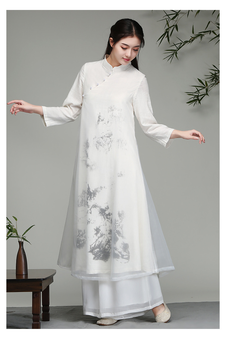 Costume femme en Coton et lin - Ref 3333741 Image 15