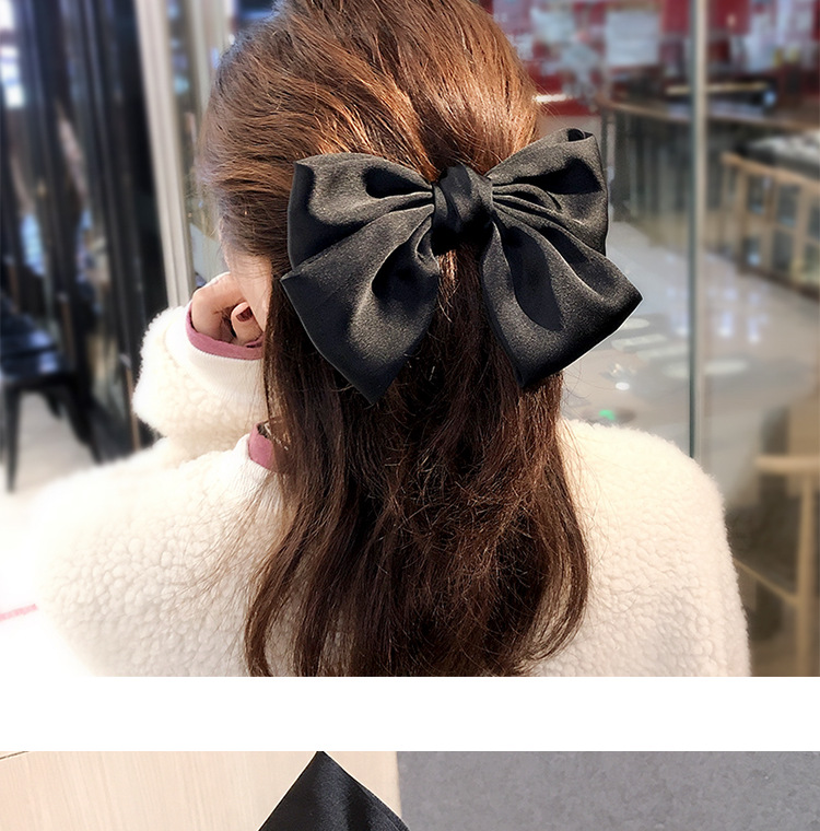 Sweet Bow Knot Cloth Hair Clip display picture 1