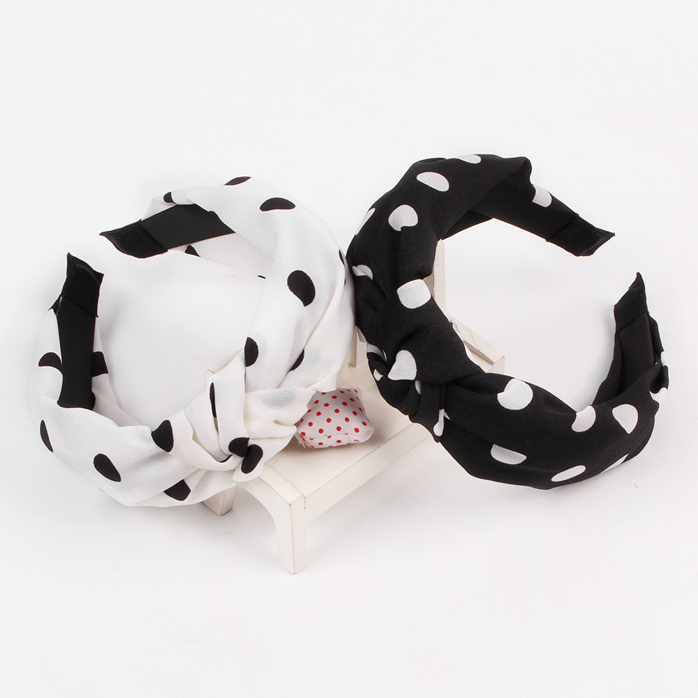 100g Weight Hair Band Hair Accessories Type 1 Piece Quantity Daily Occasion Plaid Pattern Women's Gender Sweet Style Women's Sweet Plaid Cloth Hair Band 7