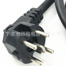 五芯线欧标插头线 荷兰插头电源线 欧规工业插头电源线五芯电源线