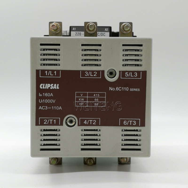 CLIPSAL 奇胜 6C110 SERIES 交直流型接触器 LOVATO B110