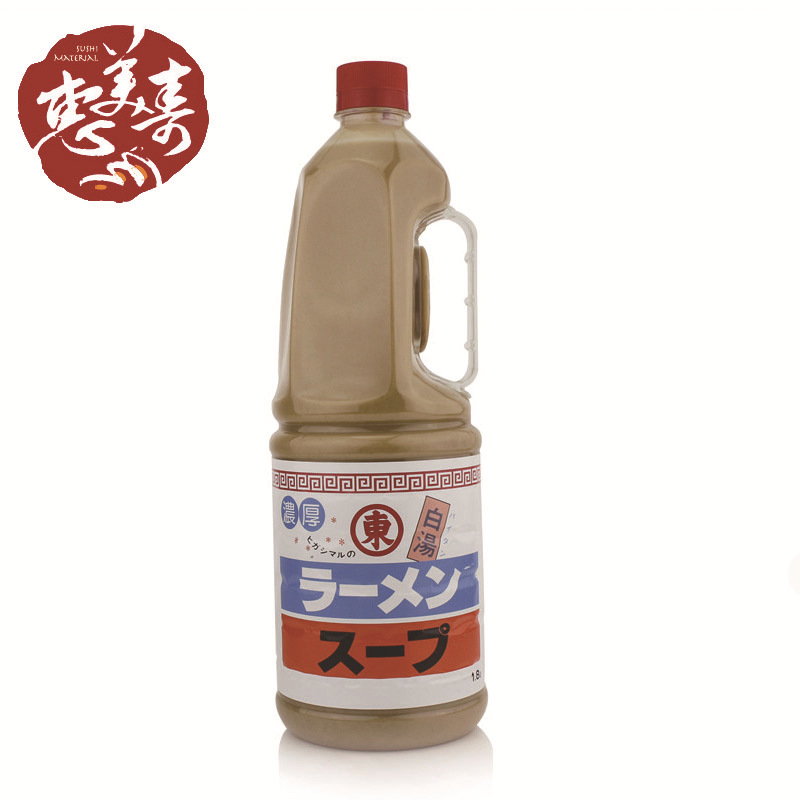 日本原装进口拉面白汤东字猪骨拉面汁豚骨拉面原料高汤1 8l 图片 高清大图 阿里巴巴