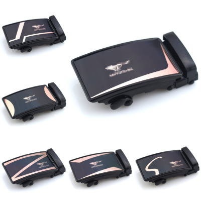 4.0公分男士自动扣头 跑江湖地摊展会航空皮带扣 休闲裤带头批发