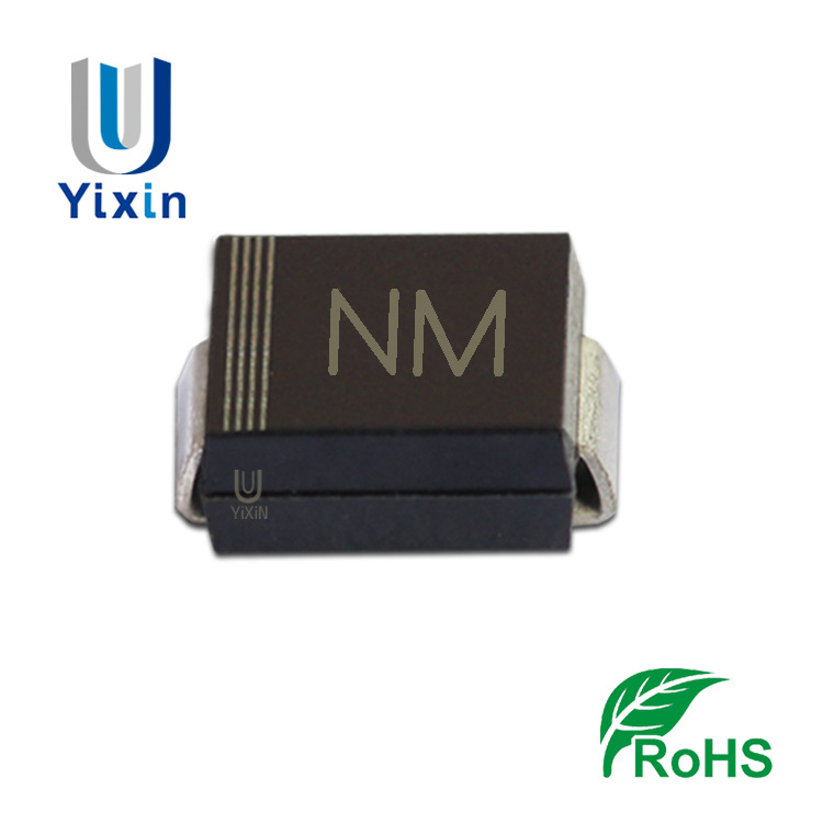 厂家直营 SMBJ64A 丝印NM 600W DO-214AA 单向瞬态抑制TVS二极管