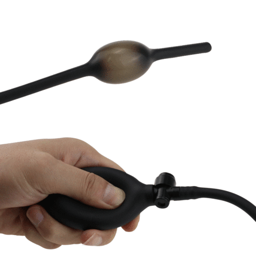 Adult sex toy inflatable expansion horse eye stick silicone urethral stimulation plug male masturbation device
