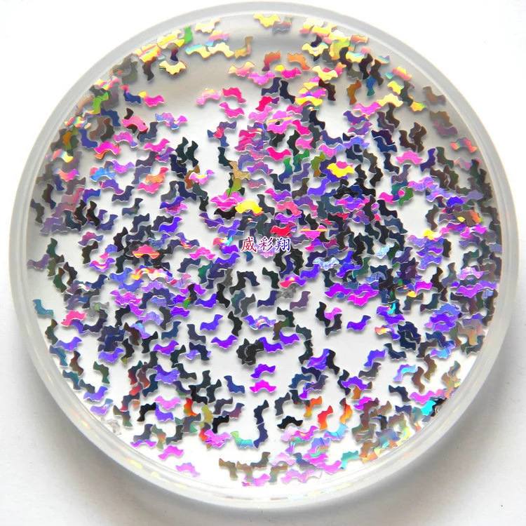 Wholesale of gold onion powder, sequins, hexagonal heart, five-pointed star, irregular-shaped laser colored PET sequins, nail gold powder and glitter powder pic 78