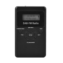 外贸货源便携式迷你DAB数字广播收音机mini digital DAB+FM radio