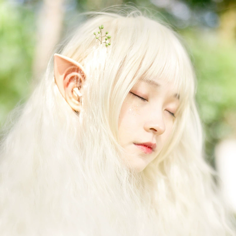 Halloween Elf Ears COS props Avatar Elves Vampire Vallest Divine Fake Ear Factory Direct Sales