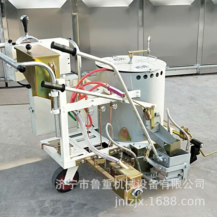 热熔划线机手推式热熔划线机认购金  带自动加热自走式热熔标线机