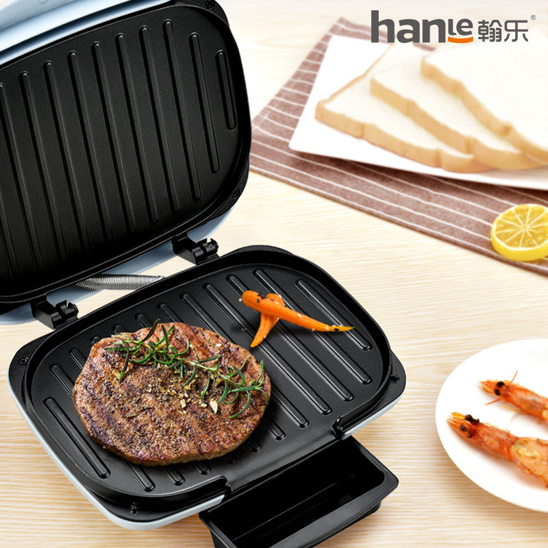 多功能電烤盤迷妳 家用韓式烤肉禮品贈品 雙面無煙不粘電燒烤爐