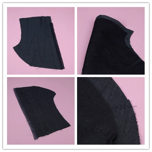 Долгосрочные оптовые поставки аксессуаров для одежды костюм грудь Хлопок готовый нагрудный костюм аксессуары источник оптом