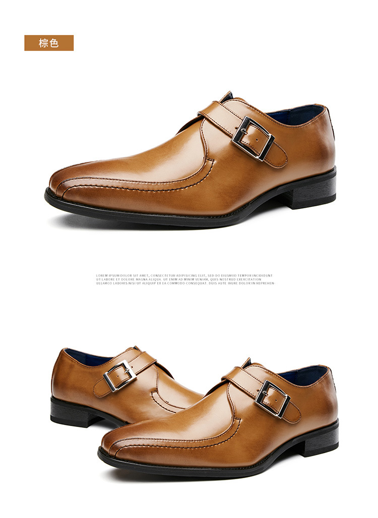 Chaussures homme en cuir véritable - Ref 3445760 Image 29