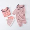 Baby coveralls spring clothes 0-3 A month baby Romper Newborn clothes Autumn Thin section Long sleeve pure cotton Climbing clothes