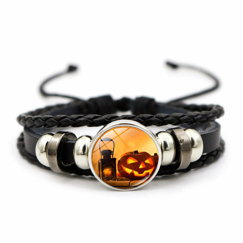 Bracciale di perle halloween accessorio gioiello fatto a mano_voghion.com