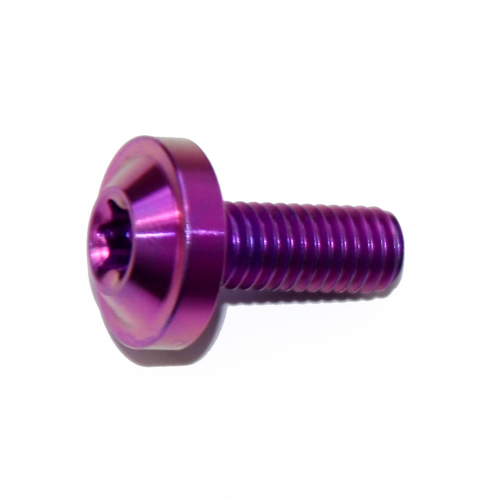 M6*30mm摩托车钛合金螺丝 改装螺丝梅花头螺丝