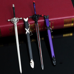 Fate/stay night FATE Joan of Arc sword Black Joan of Arc Joan of Arc White weapon model 22cm with sheath