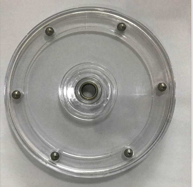 批发供应6寸塑料转盘,塑胶圆转盘性价比高 100%全新料生 产