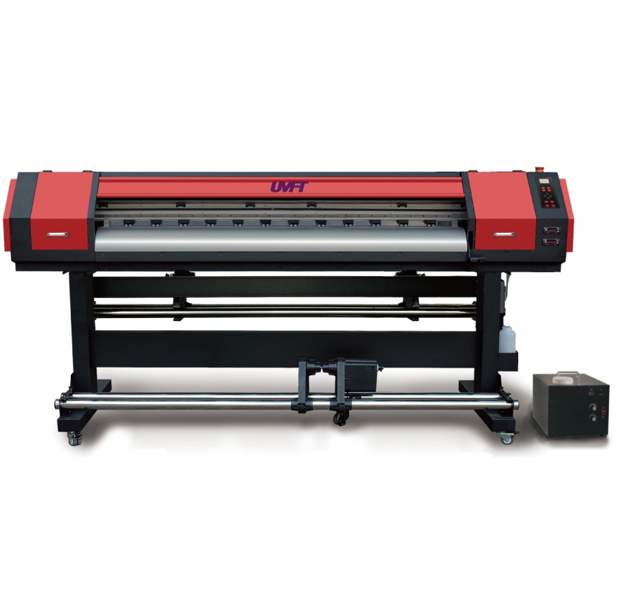 UV写真机数码喷绘机装饰画喷绘机精度高UV卷材机溶剂型打印机