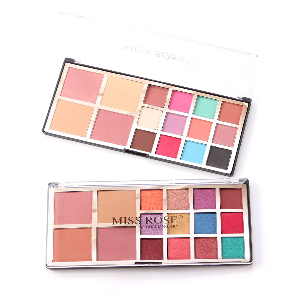 Eyeshadow Blush Beauty Pearlescent Matte Lazy Eyeshadow Palette display picture 1