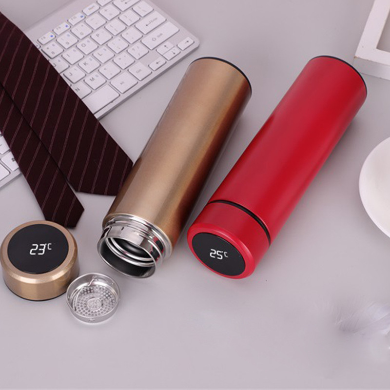 智能保溫杯 男女水杯 創意杯子 不鏽鋼保溫杯 定制logo禮品